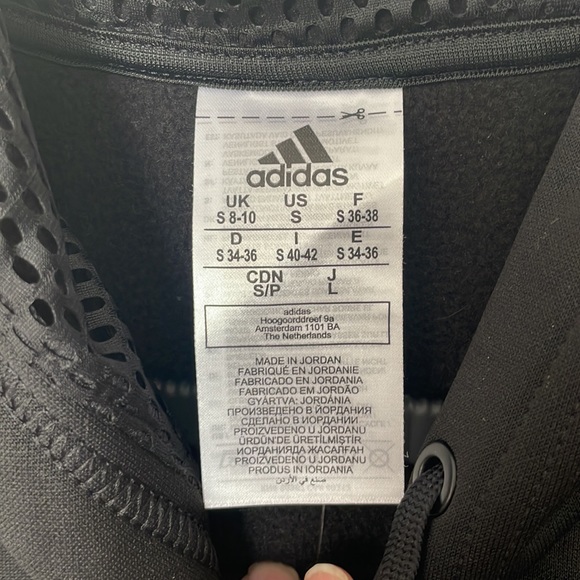 NWT Women’s Gear Up Black/White Hoody Sweatshirt Size Small - Picture 6 of 9